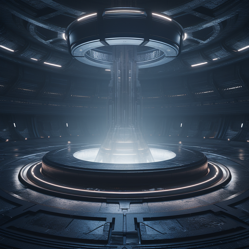 AI科技空间大场景 | 保姆教程（图ZMzQ5NTQ4OTUy） - 品牌 - 站酷设计师狮子白原创素材 - 站酷ZCOOL