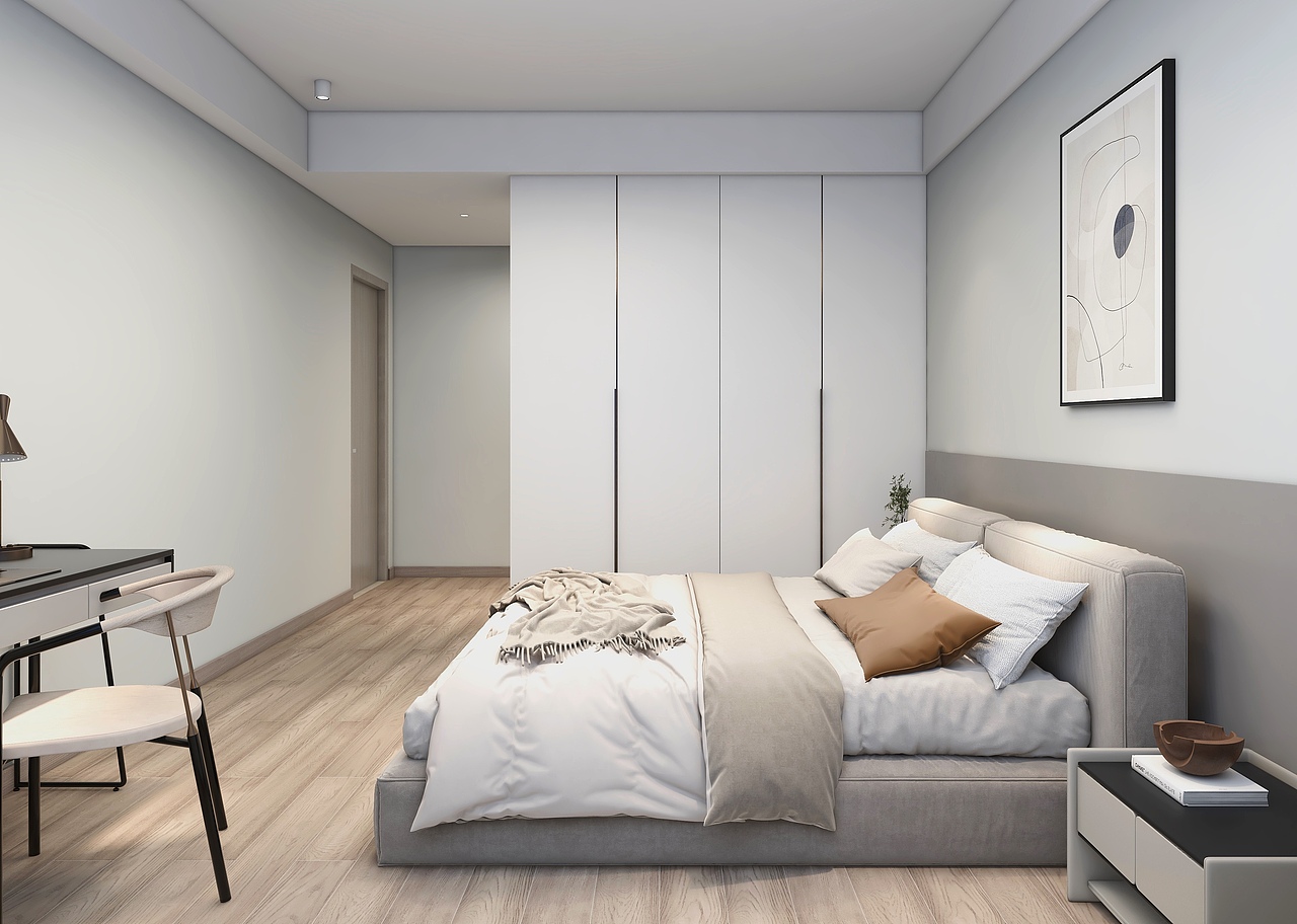 深圳如愿空间设计:现代简约三口之家,一眼就心动!