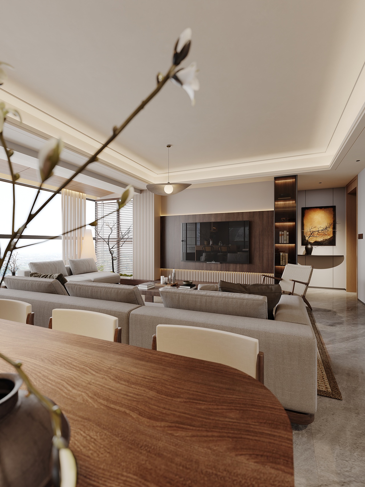 最近渲染 现代中古