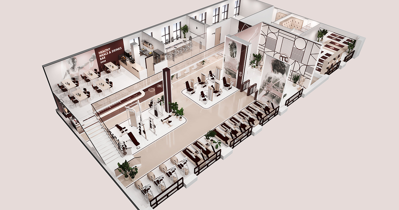 福建永安|时尚网红风精品健身工作室