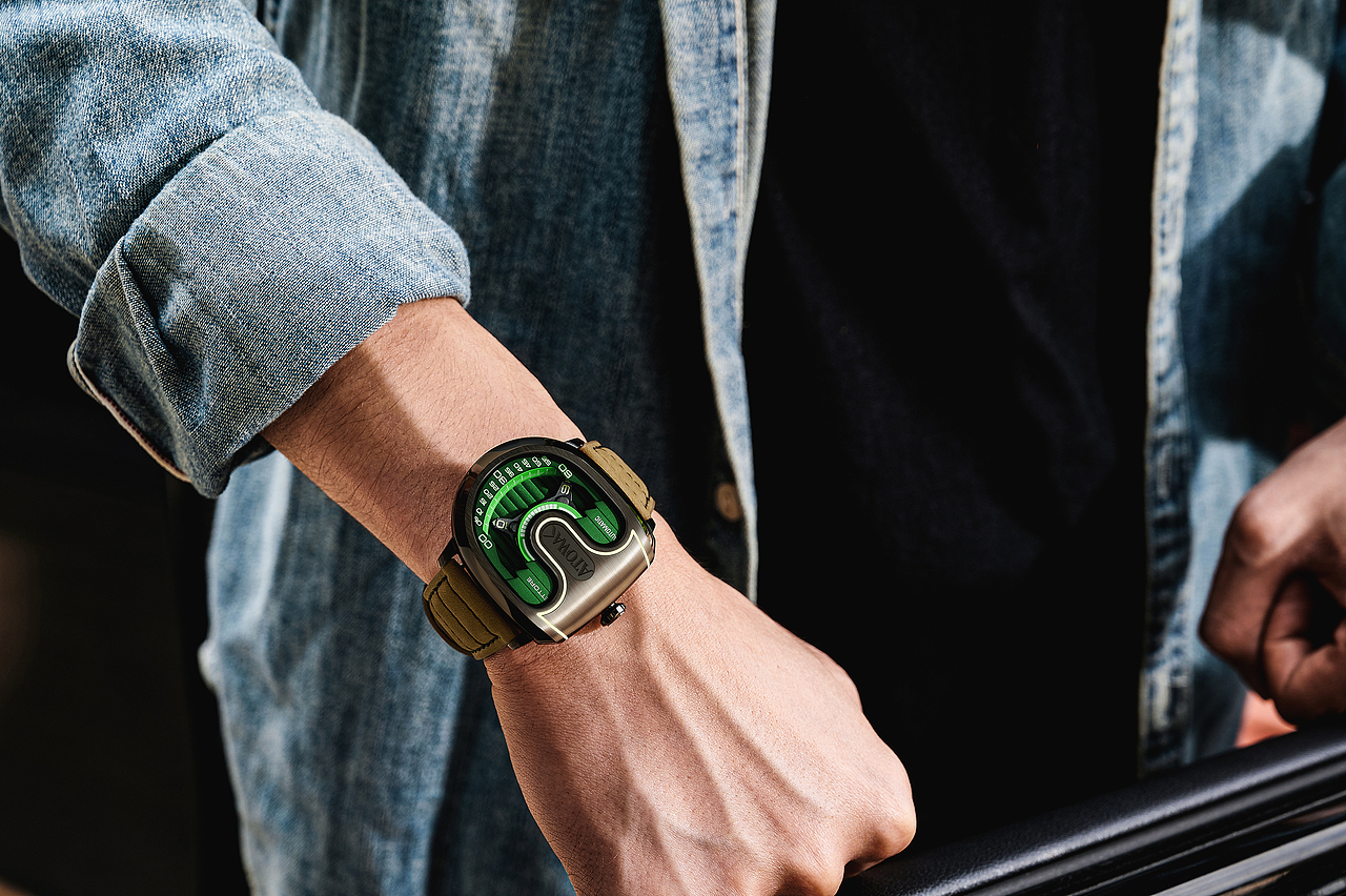 一个很有创意的手表品牌