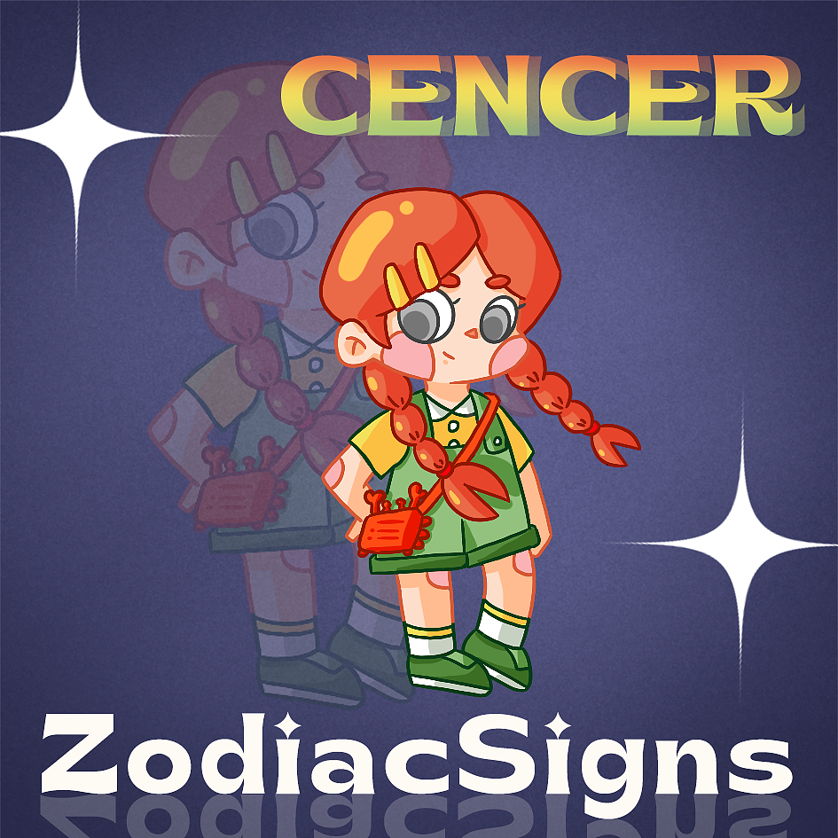 十二星座插画系列