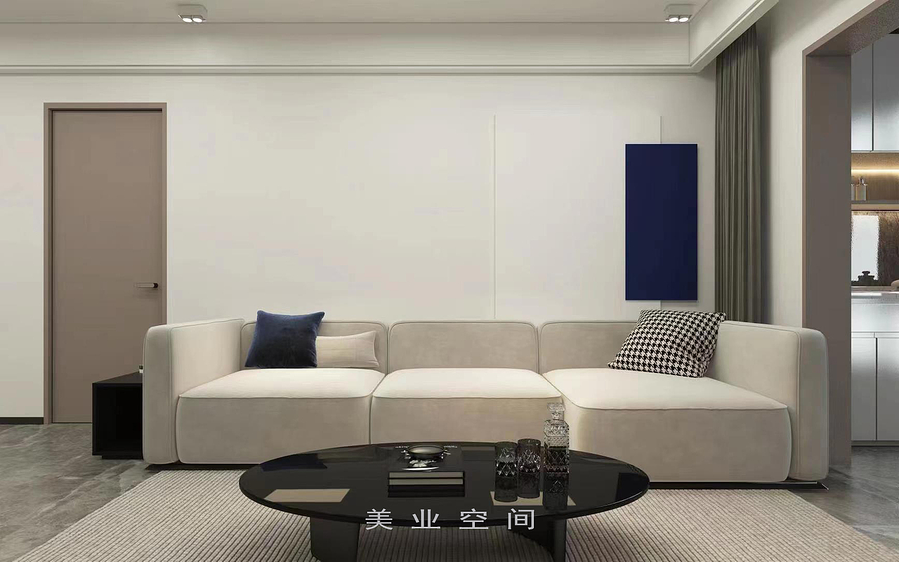 宁波北仑御江东郡样板房 美业装饰 因美而生