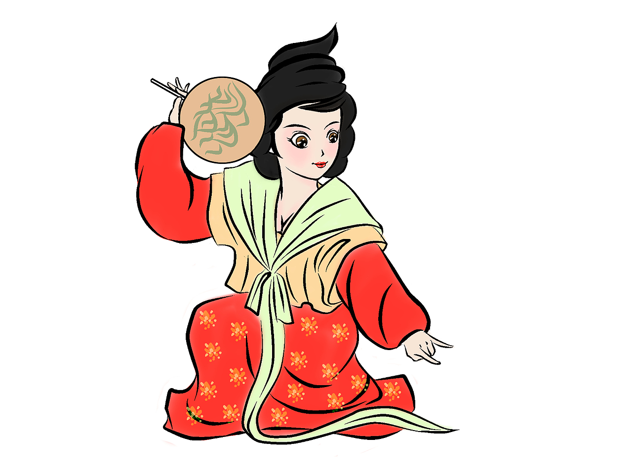 古典人物卡通形象IP设计
