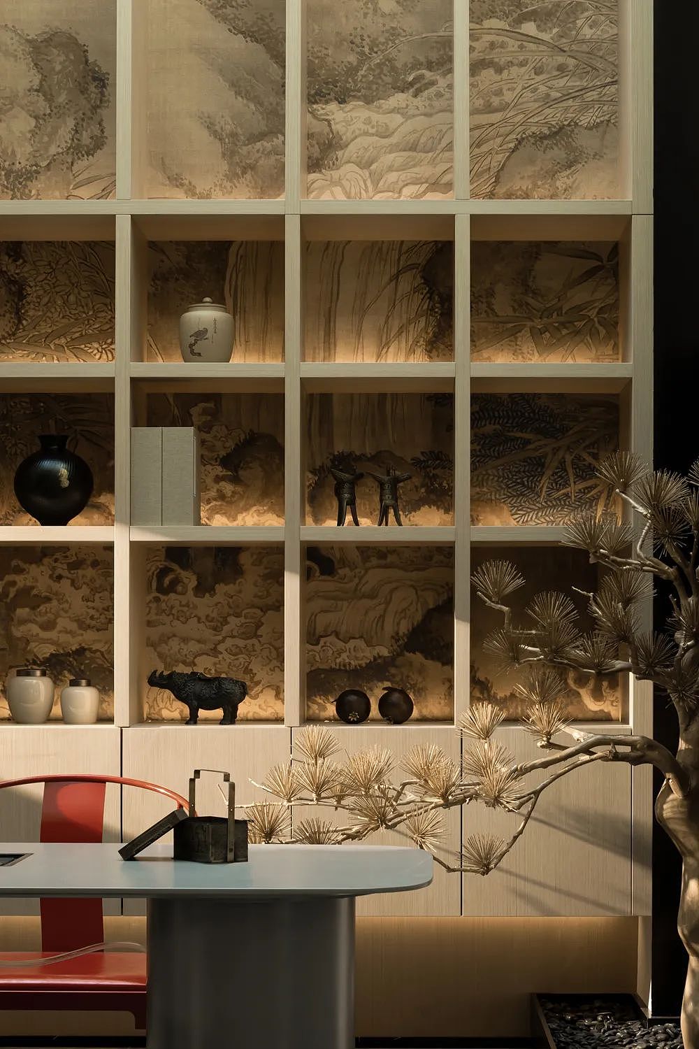 山乙建设丨湘江壹号别墅实景450㎡（图ZMzQ0ODExNjky） - 家装设计 - 站酷设计师山乙建设OURSPACE原创素材 - 站酷ZCOOL