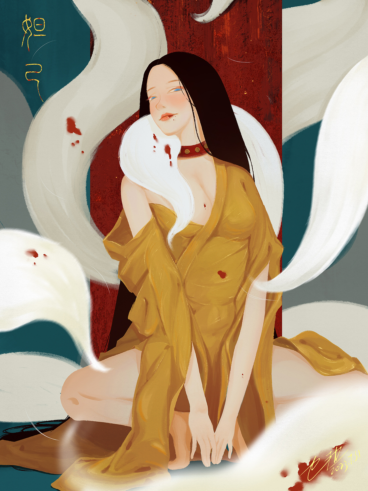 妲己速涂（图ZMzQ3MjU5MDUy） - 创作习作 - 站酷设计师也边原创素材 - 站酷ZCOOL