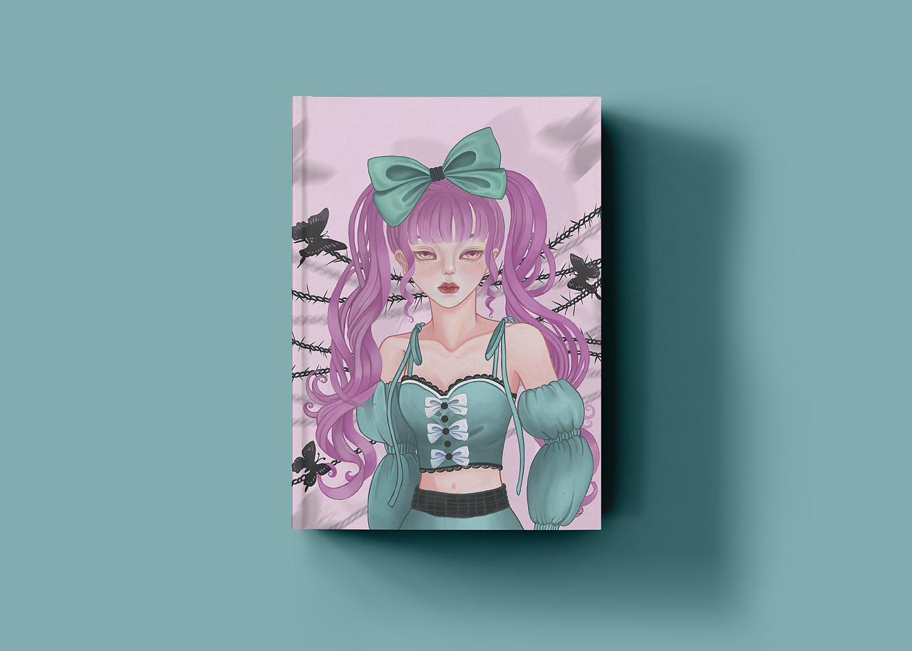 夜色深处-梦幻微写实少女系列插画合集（图ZMzMzNzQyNTky） - 商业插画 - 站酷设计师Flora芳野原创素材 - 站酷ZCOOL