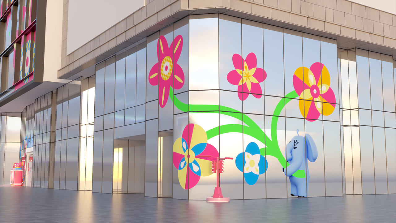 多巴胺美陈IP|艺术装置|商业设计|快闪空间