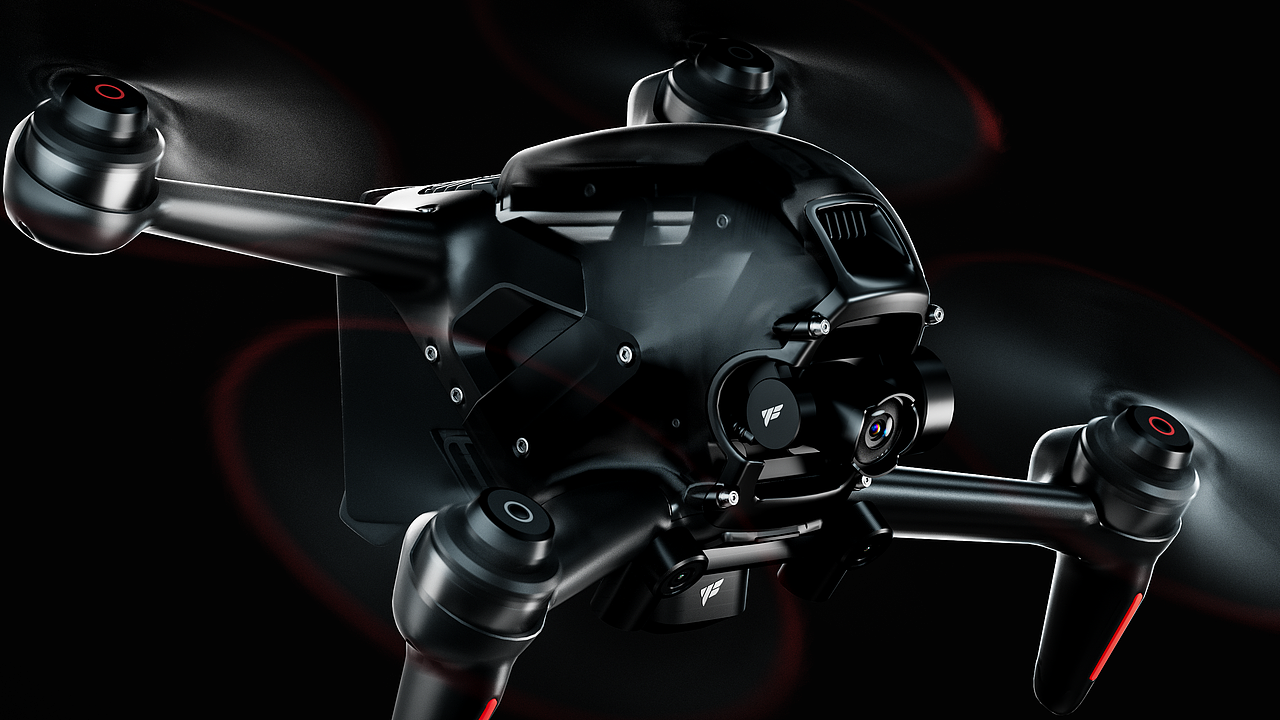 无人机渲染（图ZMzE1NDk4Mzg0） - 产品 - 站酷设计师C4D小杨原创素材 - 站酷ZCOOL