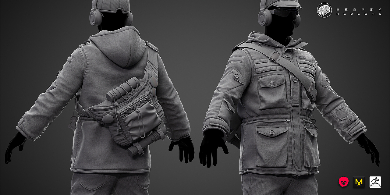 【赤核第十期】布料解算专项训练作品展示-第四弹