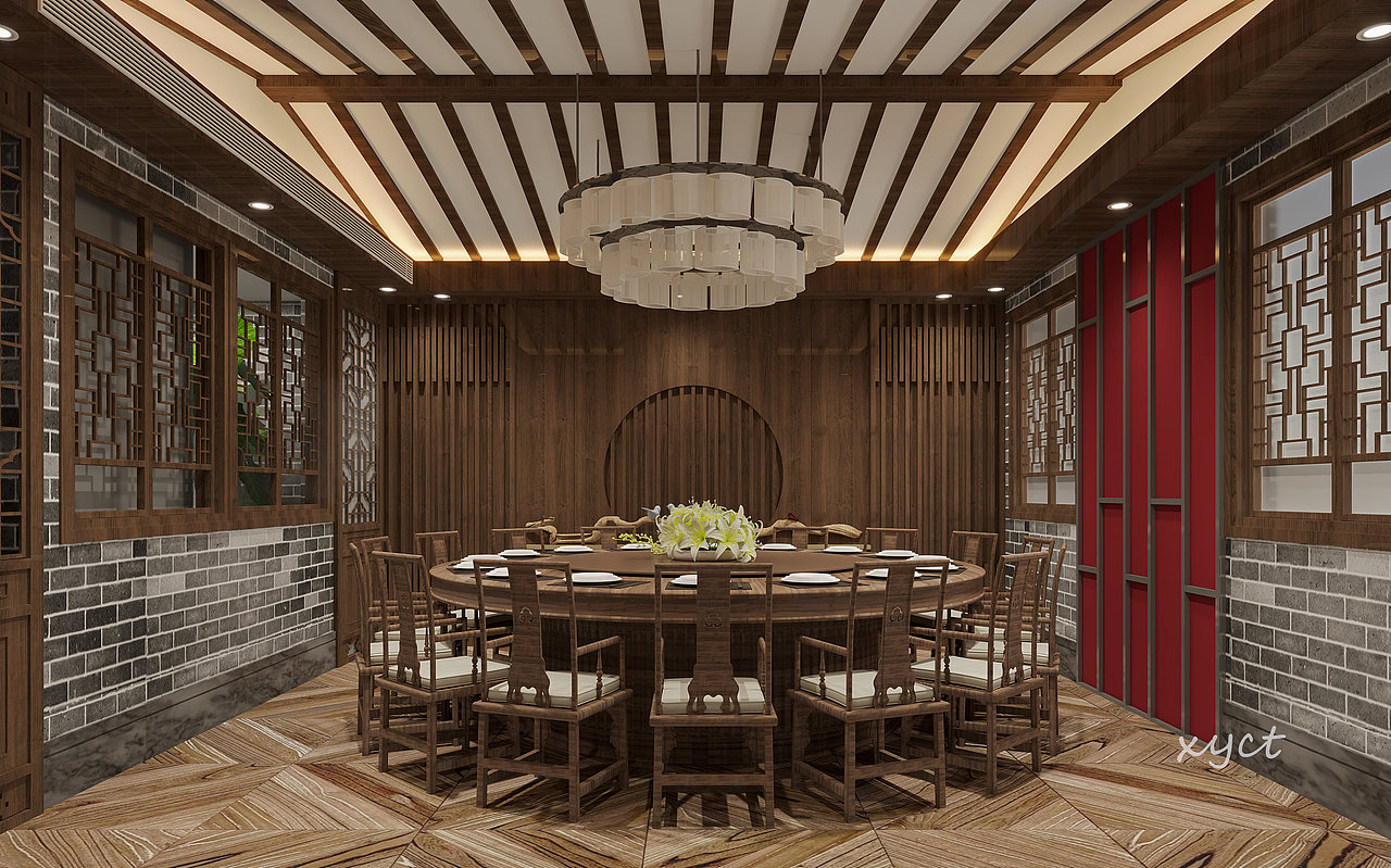 高档会所设计--新中式风格