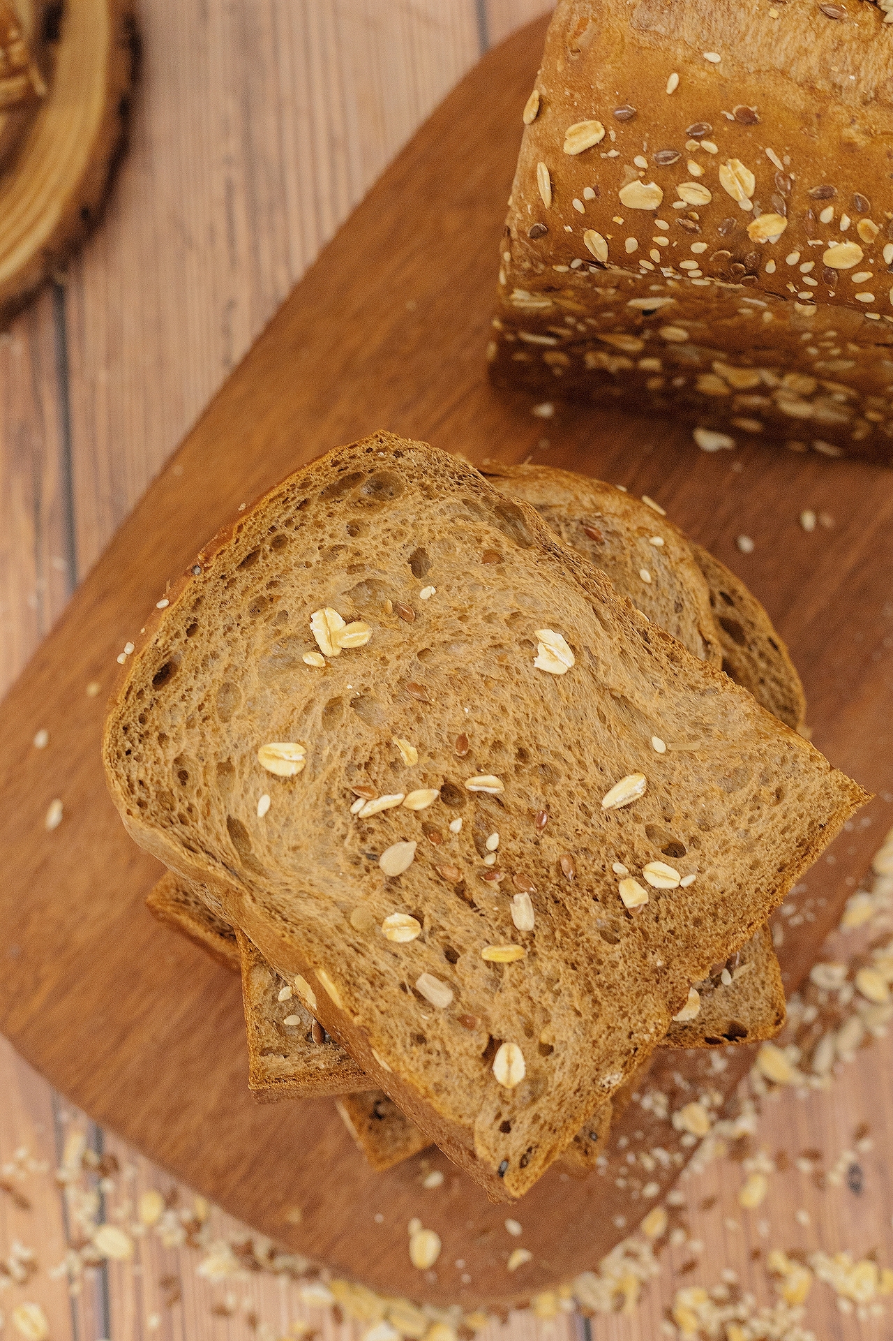 烘培摄影 | 吐司面包 | 杂粮吐司