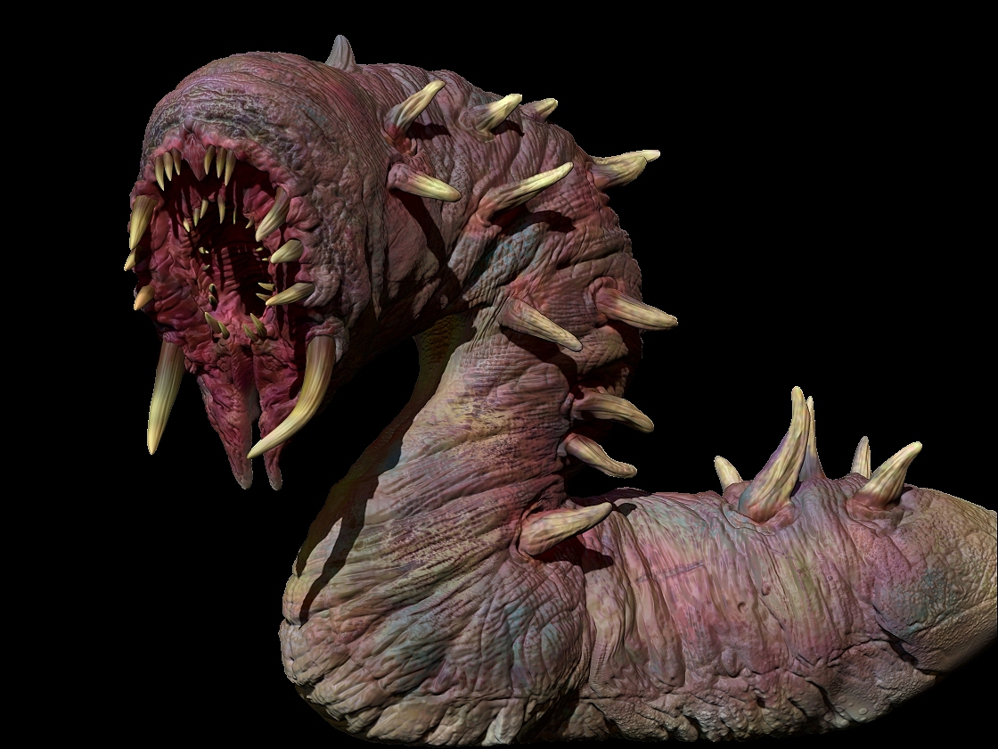 虫兽zbrush color