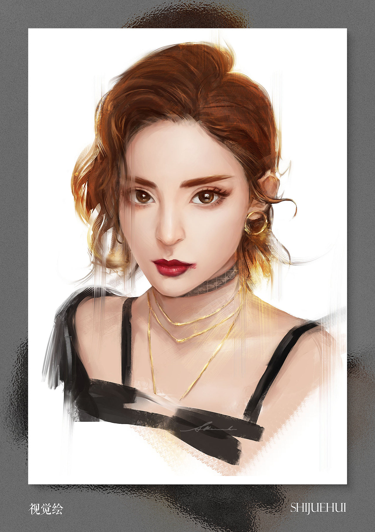 欧美厚涂人像合集