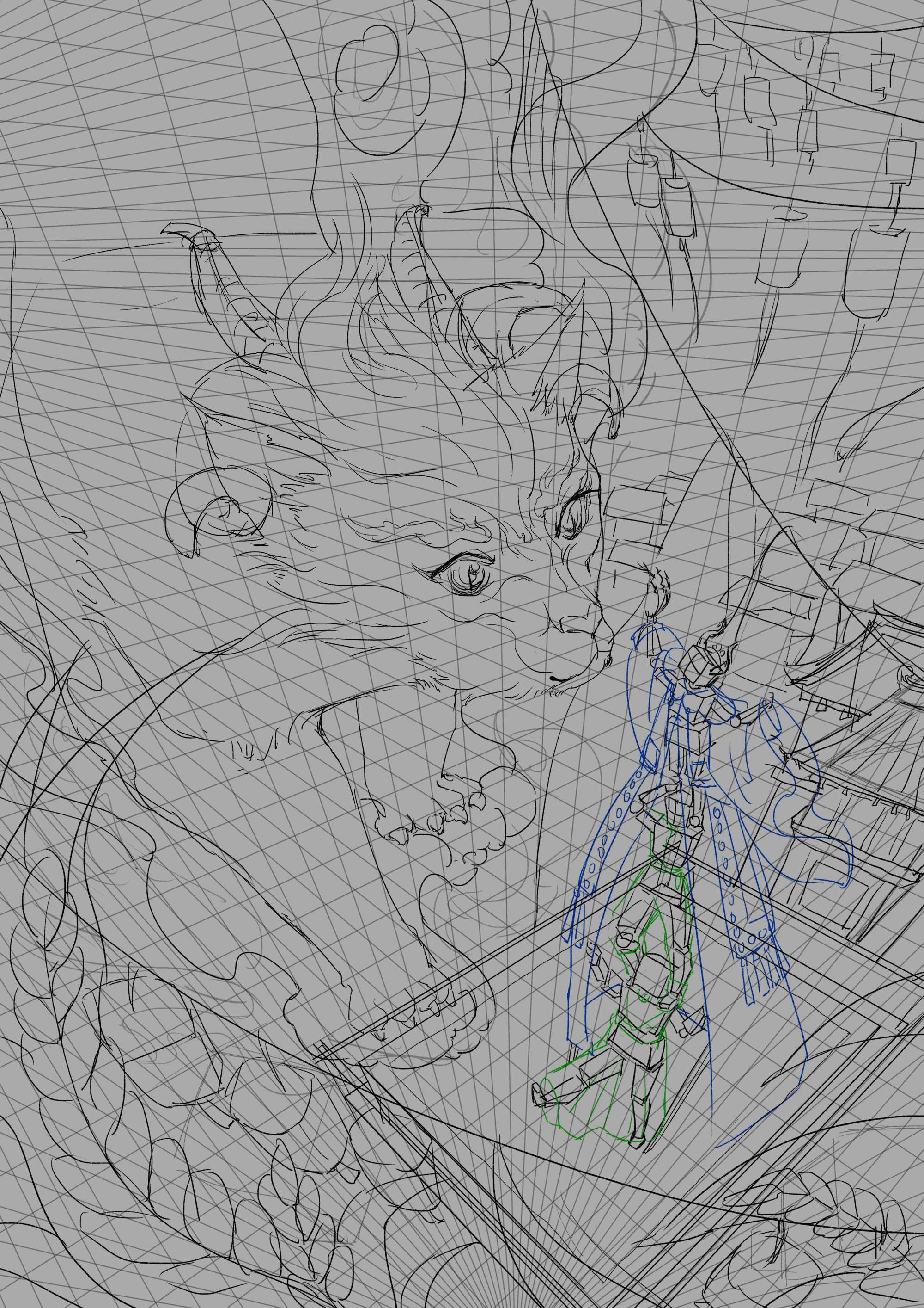 梦游山海系列二（图ZMzUwNzc4NTY4） - 商业插画 - 站酷设计师紫砚台原创素材 - 站酷ZCOOL