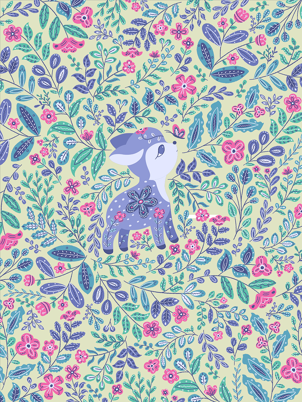 原创图案插画遇见系列