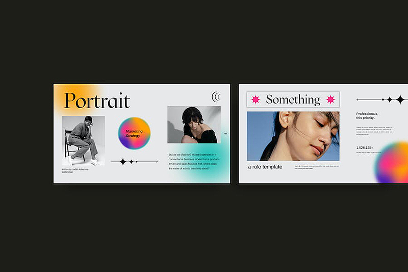 30页时尚精美品牌关注度活动策划营销多用途PPT模板