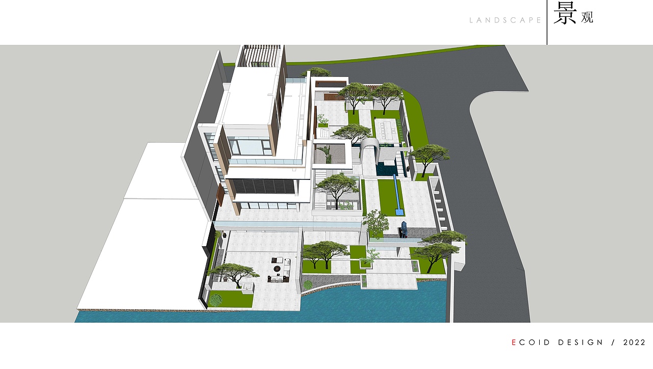 深圳欢乐海岸蓝楹湾别墅设计