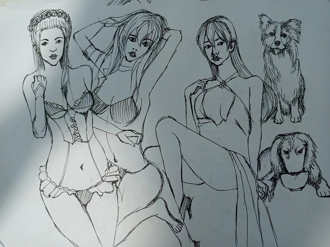 攒了几天的速写，就当把还没开始的时候就补上（图ZMzEzMTQxNTEy） - 创作习作 - 站酷设计师o点墨o原创素材 - 站酷ZCOOL