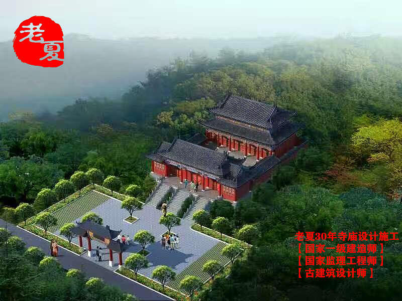 贵州寺庙规划设计图纸方案，贵阳寺庙设计效果图施工图（图ZMzM3NzYwNzE2） - 建筑/空间 - 站酷设计师寺庙规划设计原创素材 - 站酷ZCOOL