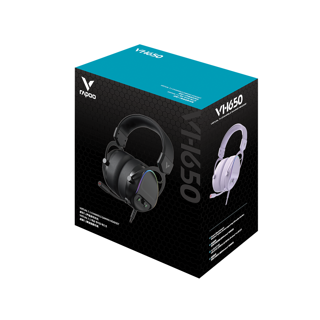 Rapoo麦可风/摄像头/音响 包装设计