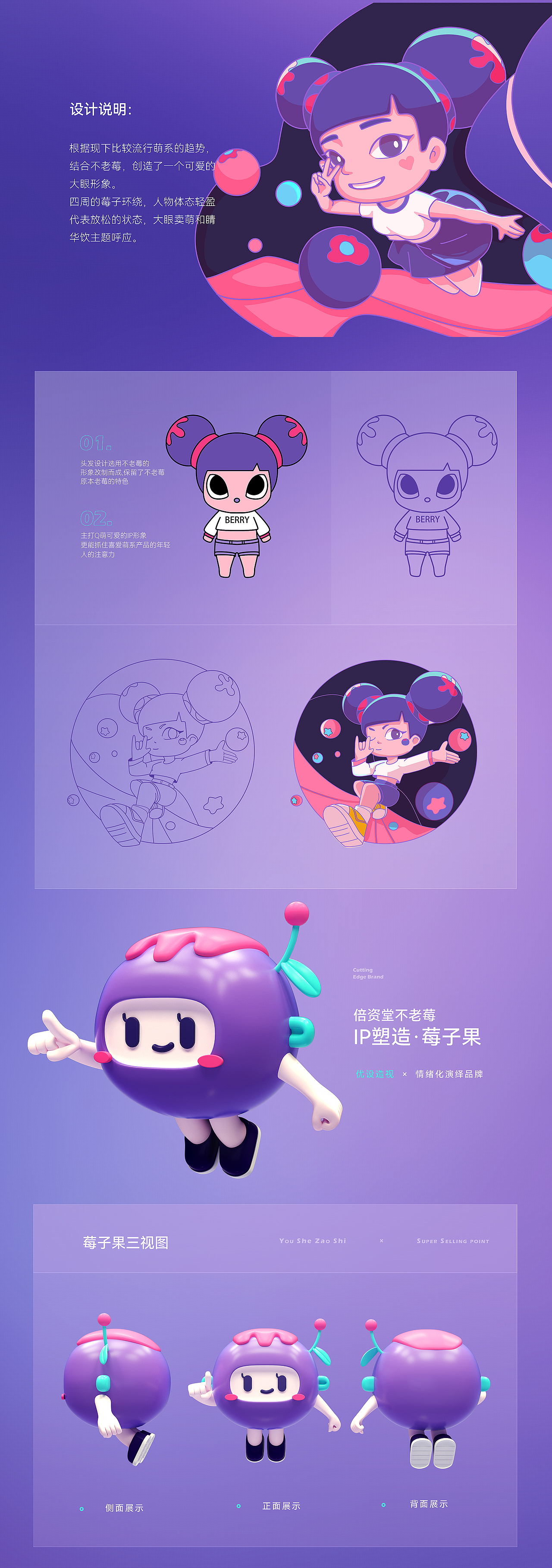 造视创意 X 倍资堂 不老莓视觉升级分享