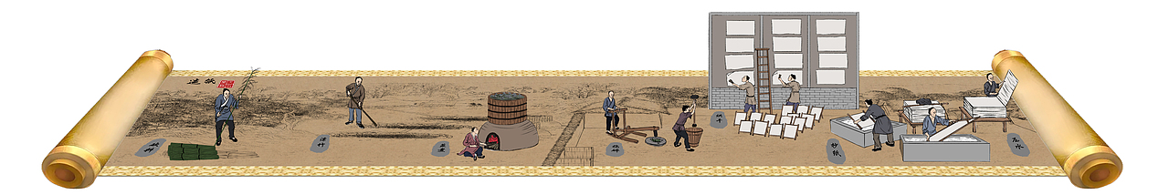 杭州国家版本馆-文创产品-造纸