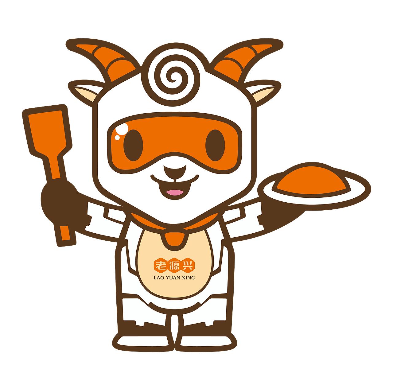 老源兴智能餐厅logo及VI设计分享