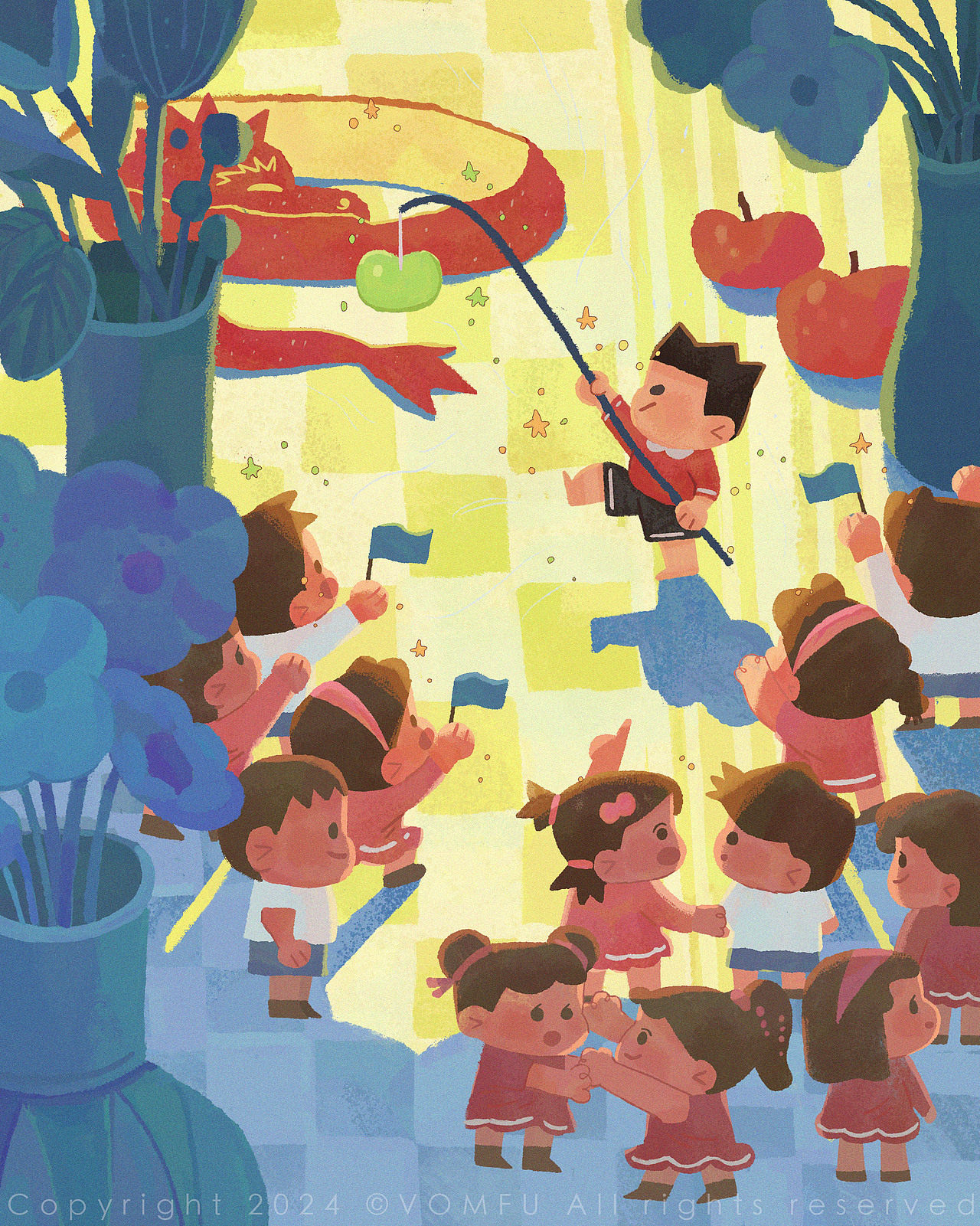 找到了!但是谁去抓苹果龙呢?