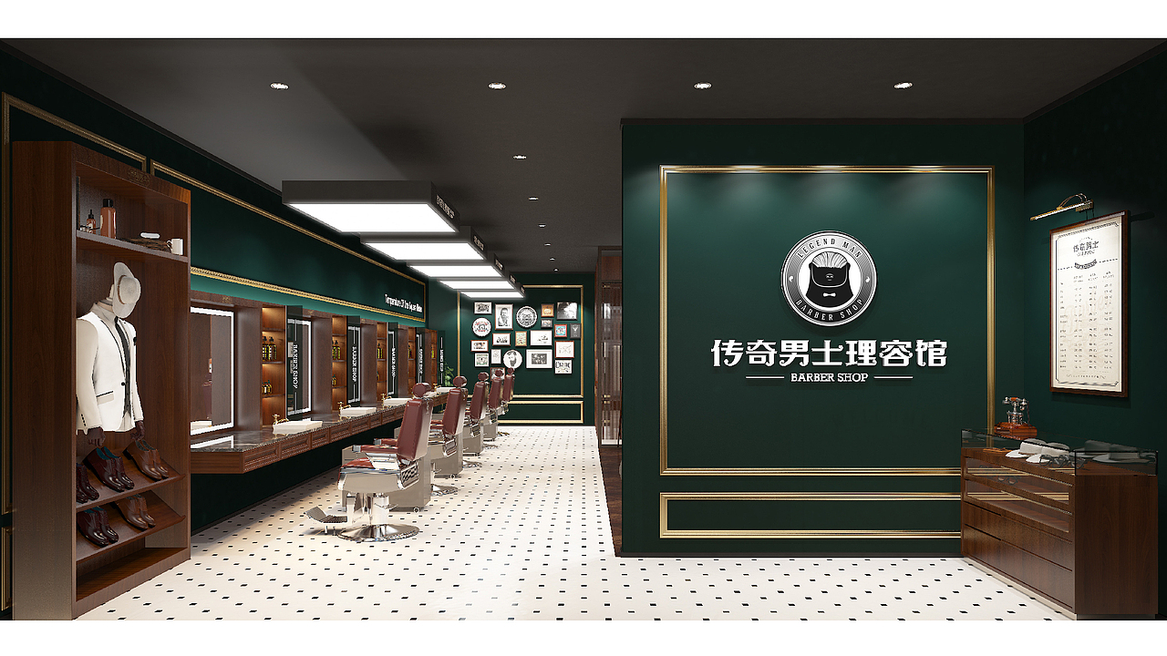 传奇男士理容馆 | 专属男士理发空间(图ZMzM2ODM2MTY4) - 品牌 - 站酷设计师印记EPIS原创素材 - 站酷ZCOOL