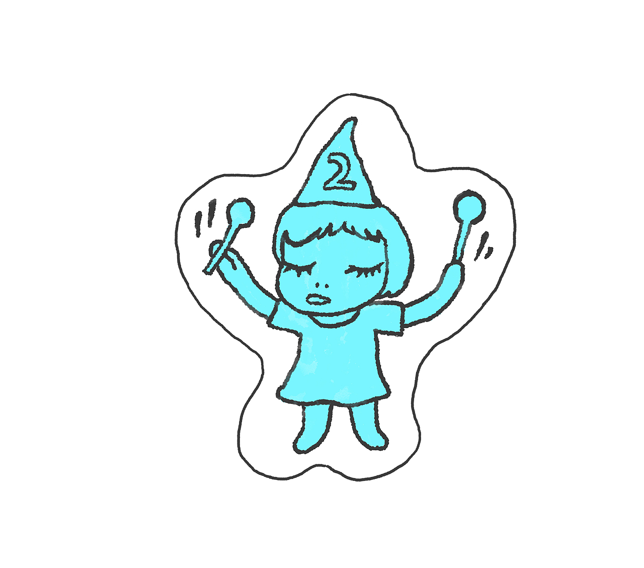 致敬奈良美智(头像贴纸 )