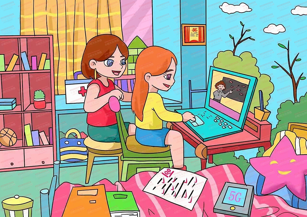 中小学生电脑绘画作品创作制作