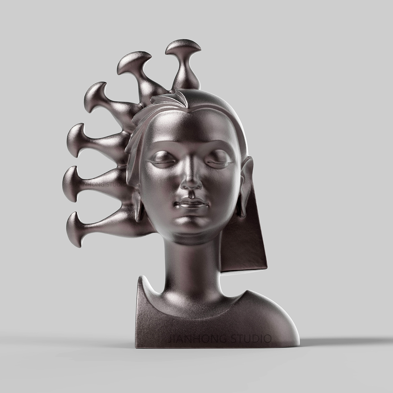 《冥想》Meditation 34x18x42cm