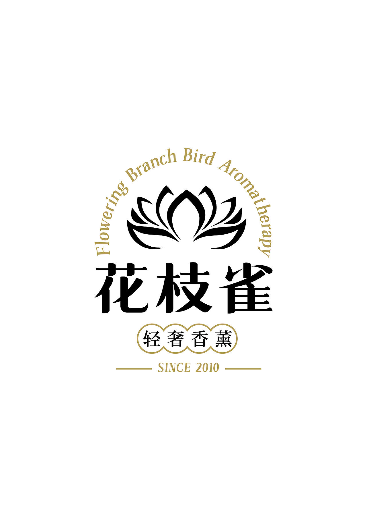 花枝雀-香薰品牌logo