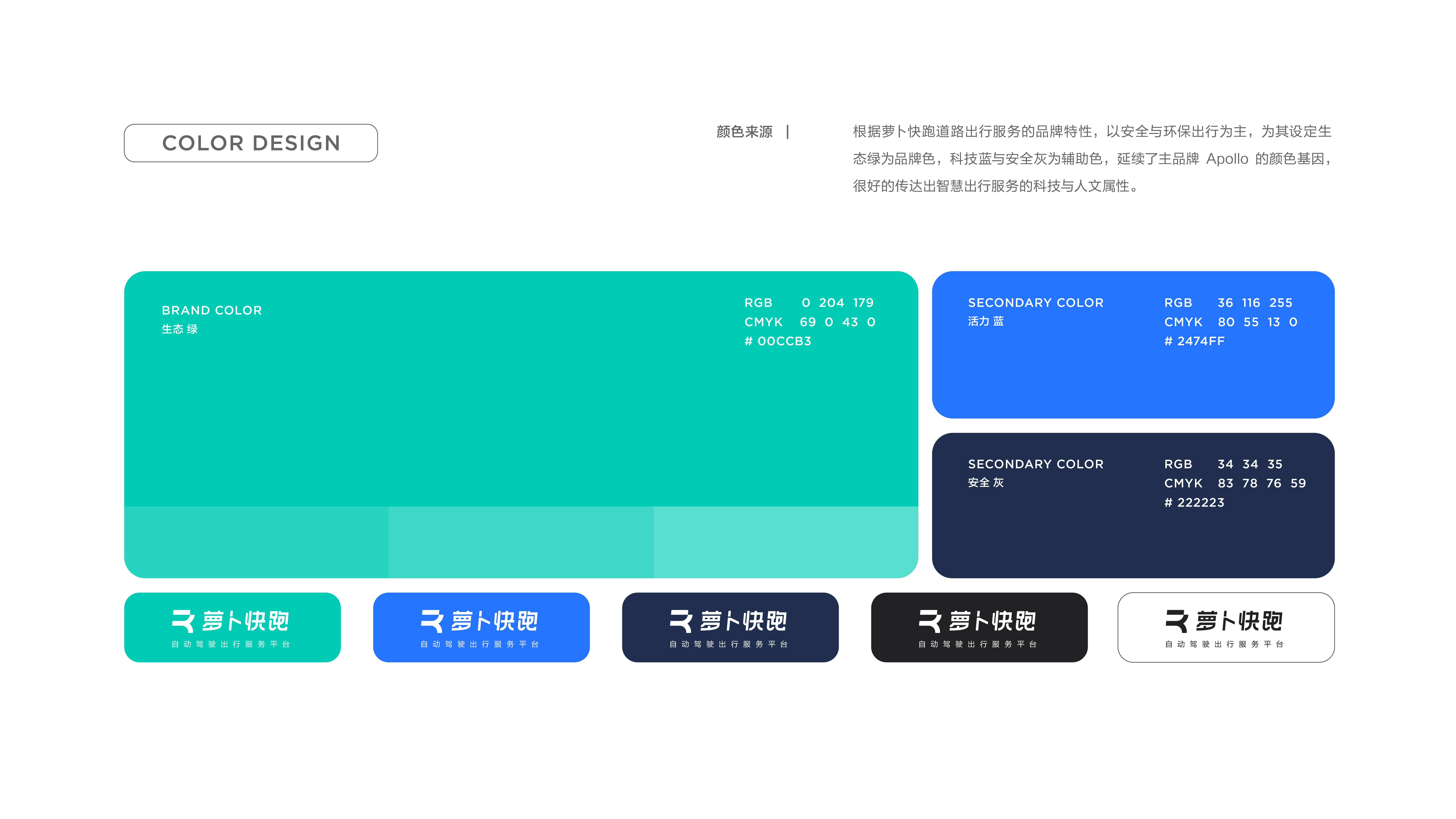 萝卜快跑（百度无人驾驶）- 品牌设计（图ZMzAzMTYwNDQ4） - 品牌 - 站酷设计师昆_Design原创素材 - 站酷ZCOOL