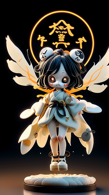 类人型精怪形象,新人第一次创作