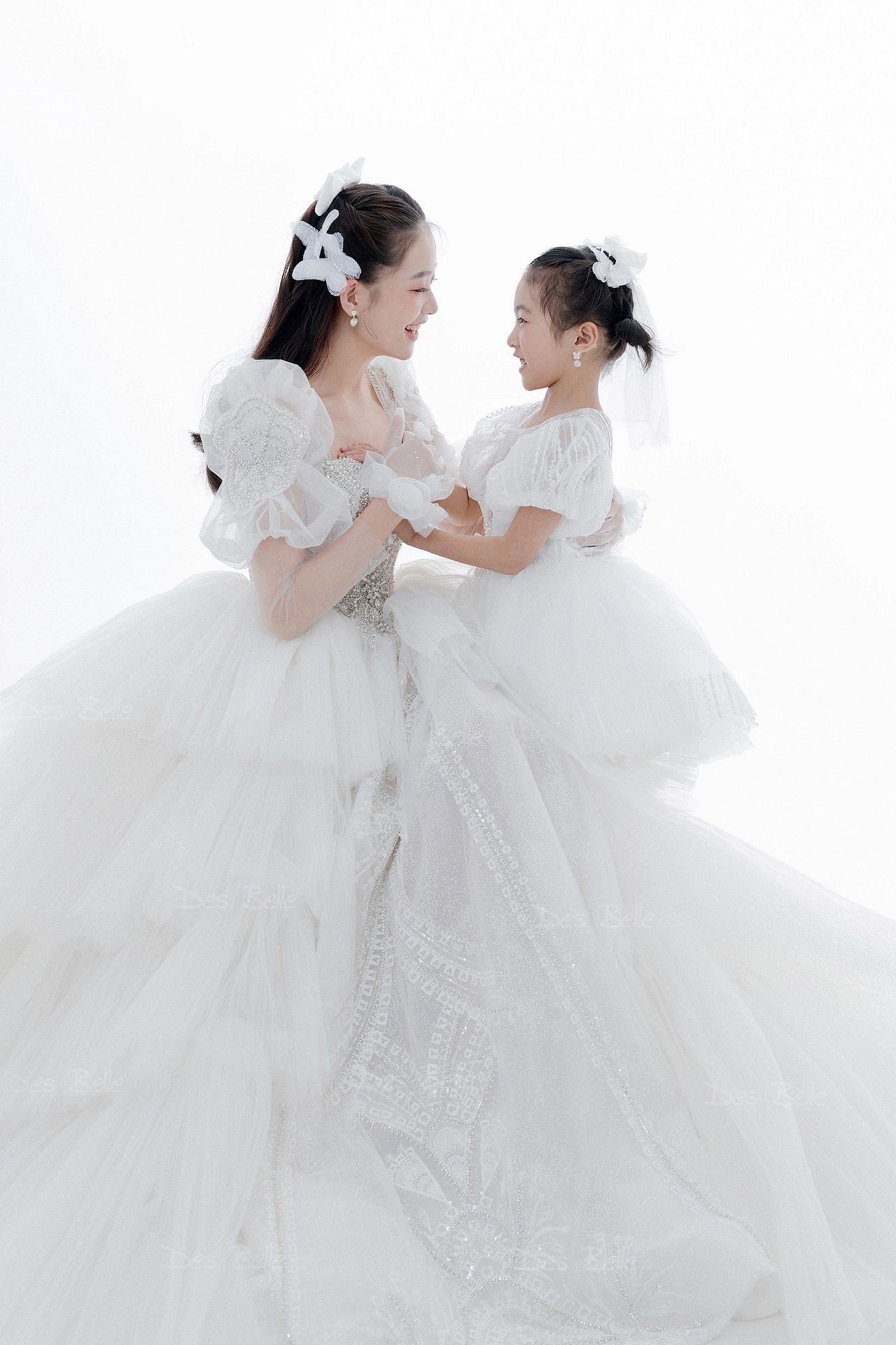 夏季新款礼服亲子