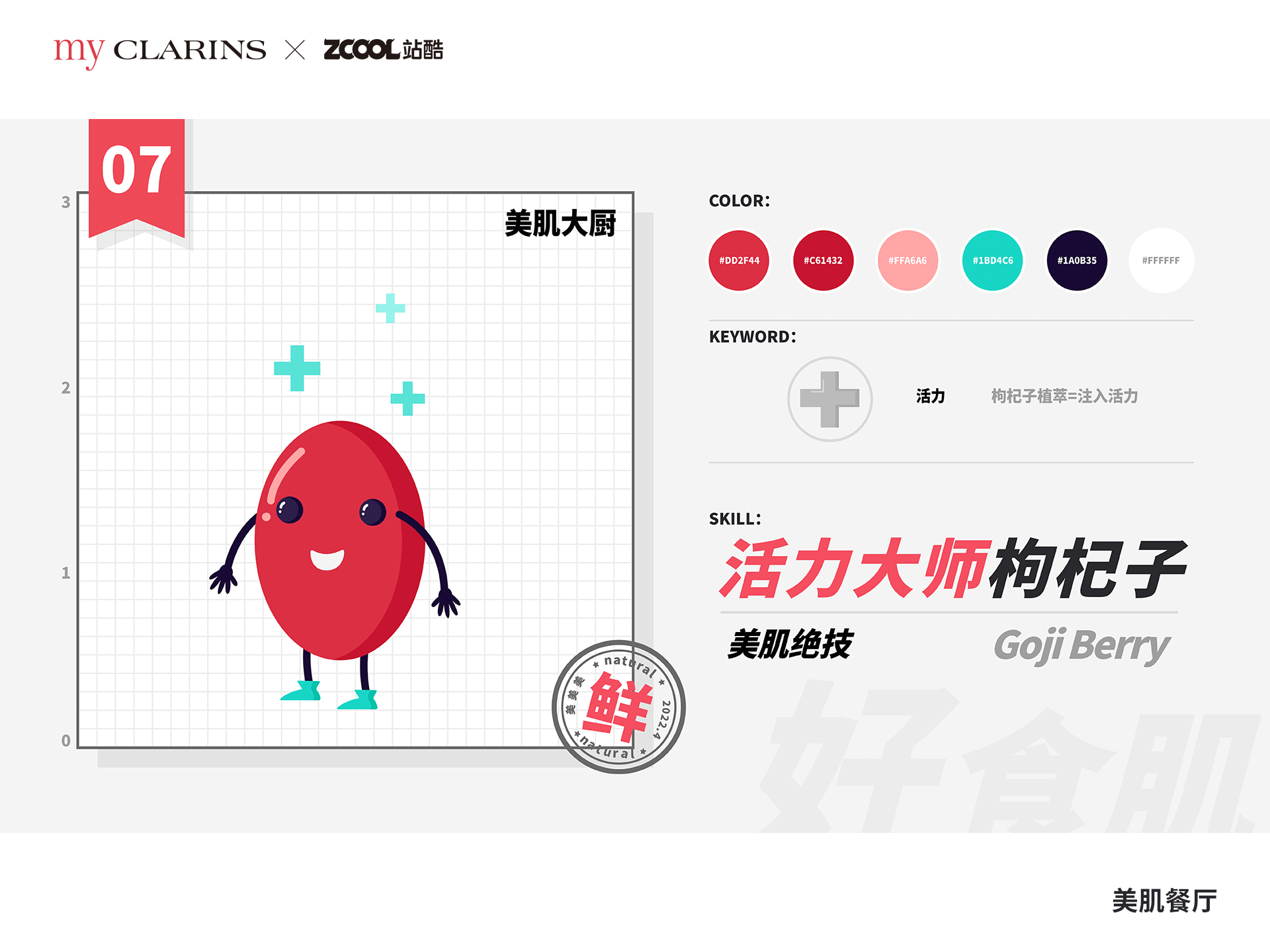 #my CLARINS 寻找天然好食肌# -美肌餐厅（图ZMjk4NjM5NTM2） - 海报 - 站酷设计师dreamer44原创素材 - 站酷ZCOOL