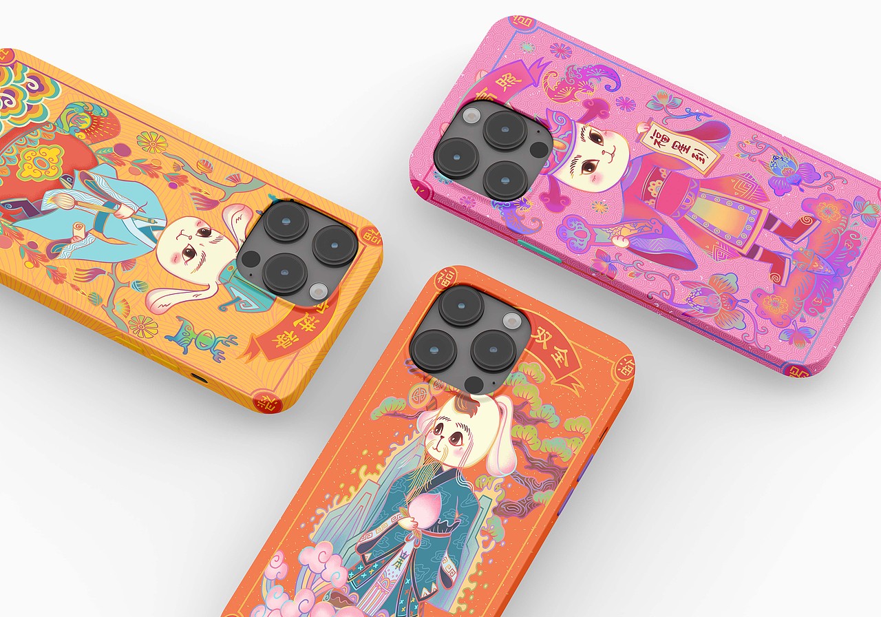 2023福祿壽喜財(cái)五神送福（圖ZMzI0NTU1NzQ0） - 藝術(shù)插畫(huà) - 站酷設(shè)計(jì)師王飽飽的的的原創(chuàng)素材 - 站酷ZCOOL