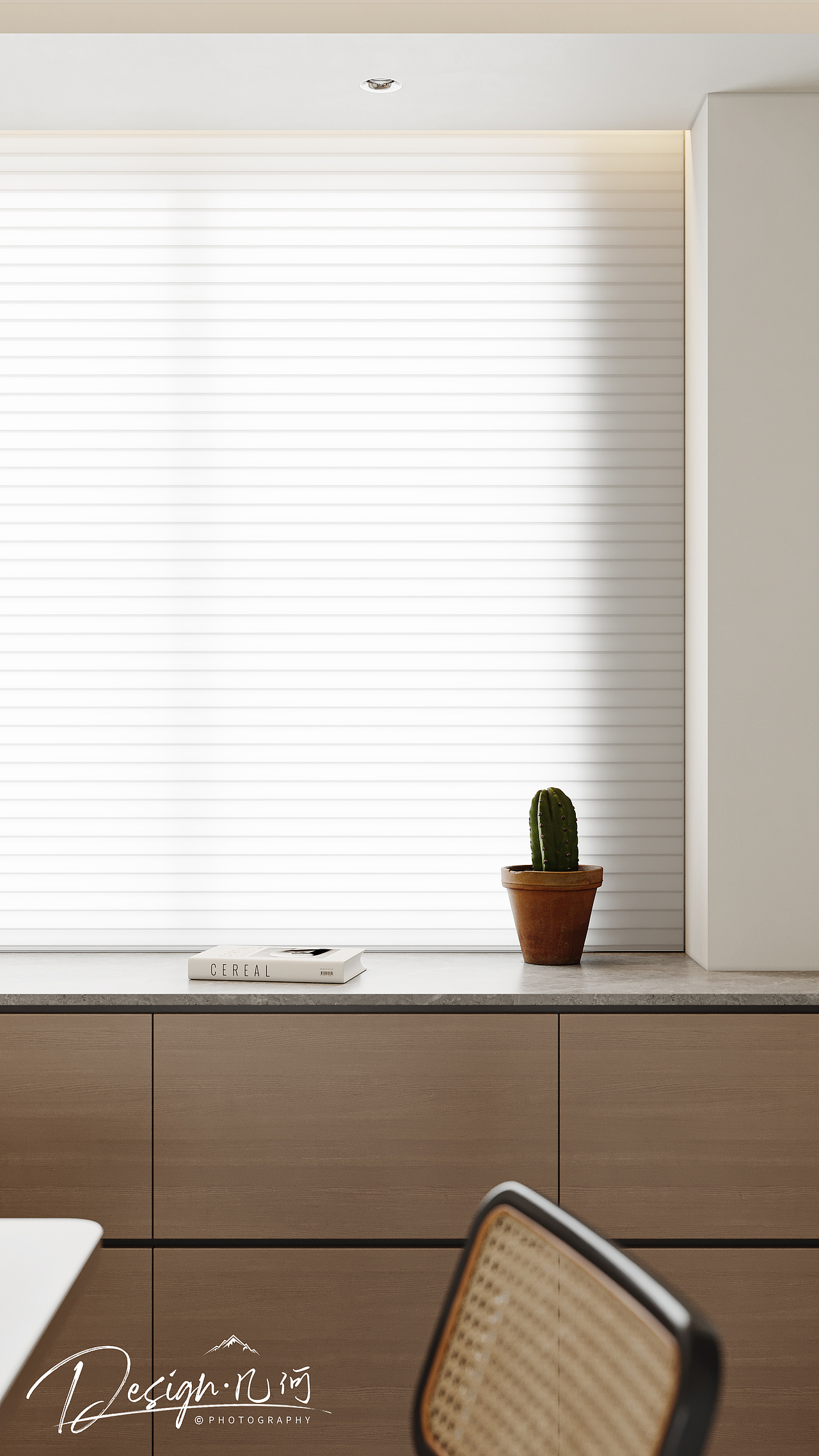 几何空间视觉表现 | 国悦府现代客餐厅