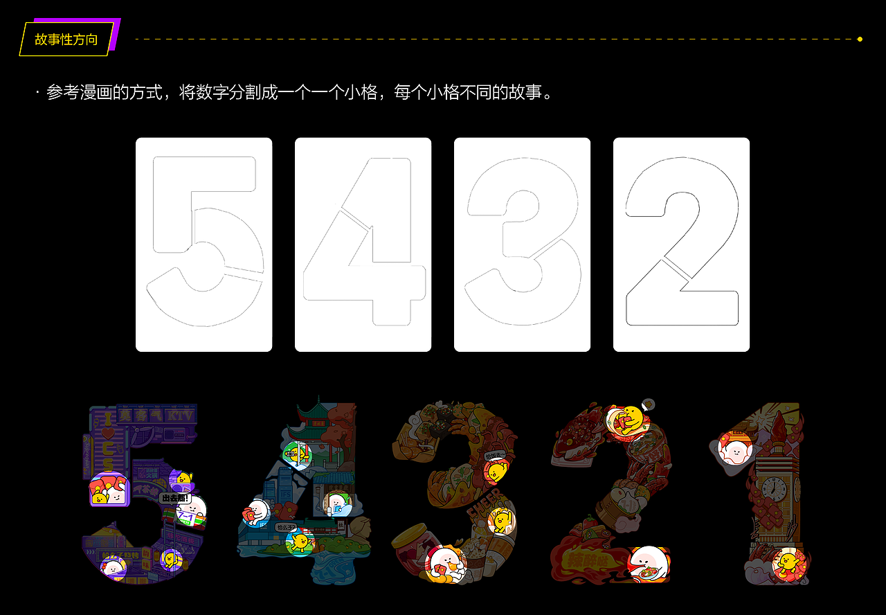 长沙/武汉倒计时海报小结（图ZMzA3NzA3NjQ0） - 商业插画 - 站酷设计师阿一个泽原创素材 - 站酷ZCOOL