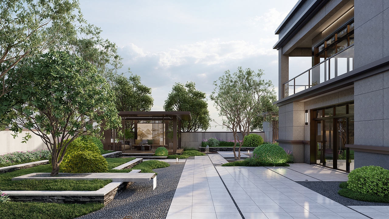 别墅庭院景观设计