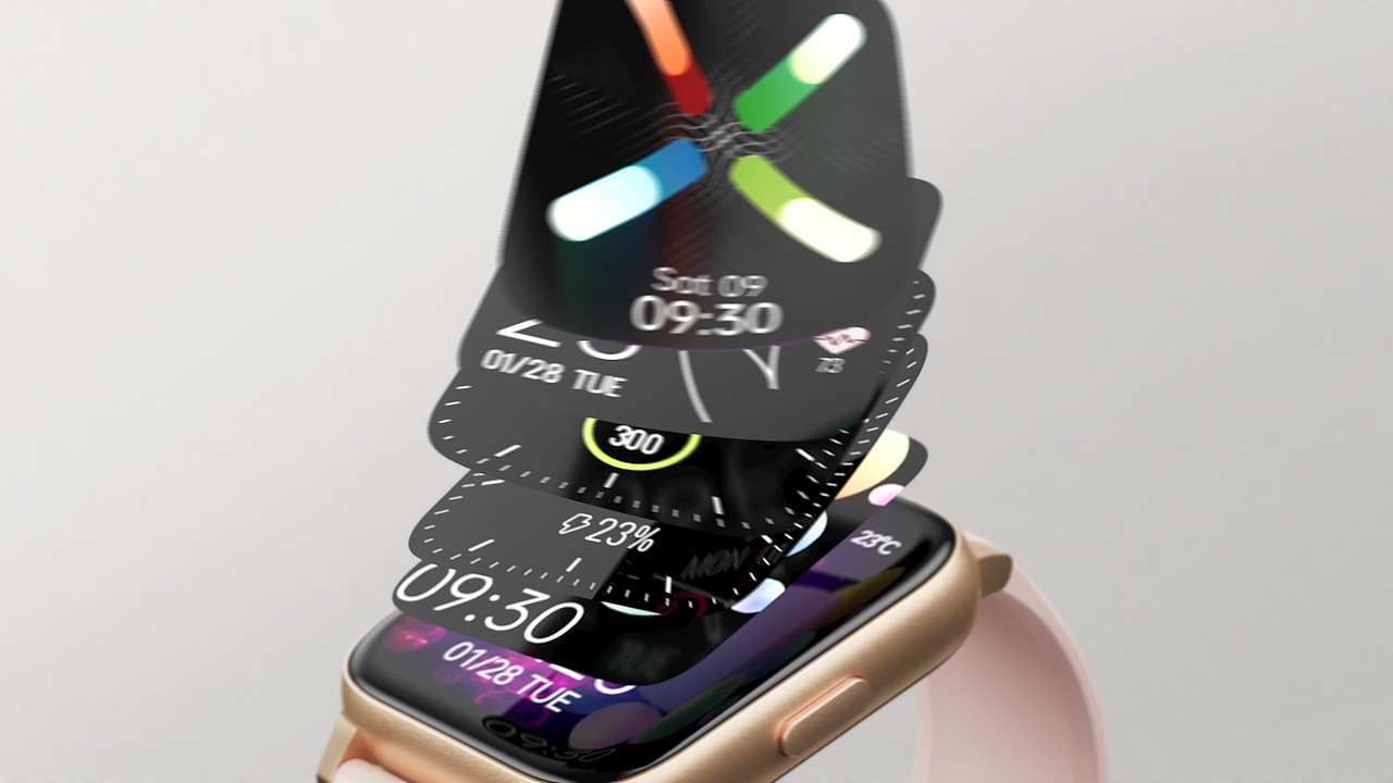 智能手表视觉动画