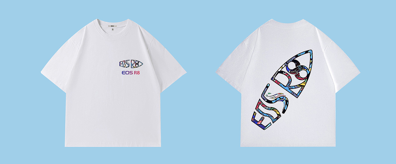 佳能EOS R8 线下物料p图示意