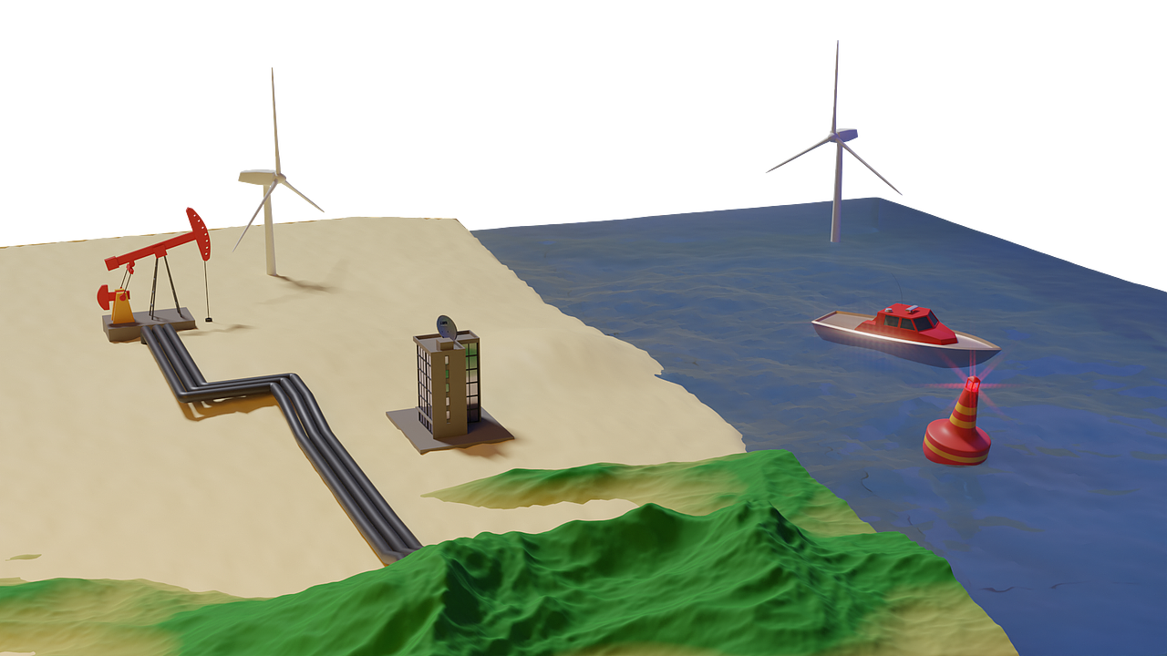 3D建模及渲染——小场景