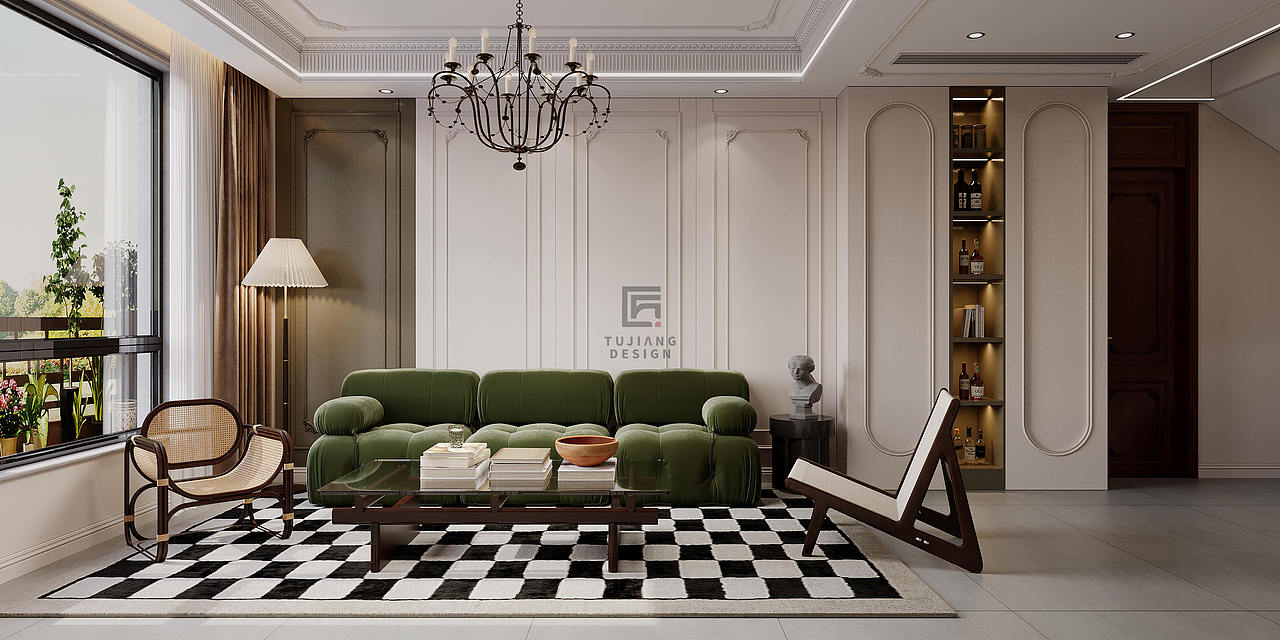 复古法式大宅设计,典雅奢华,仪式感满满!