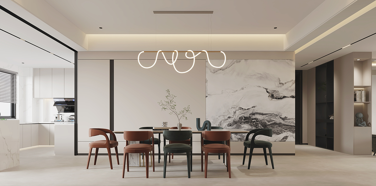 现代客餐厅设计表现