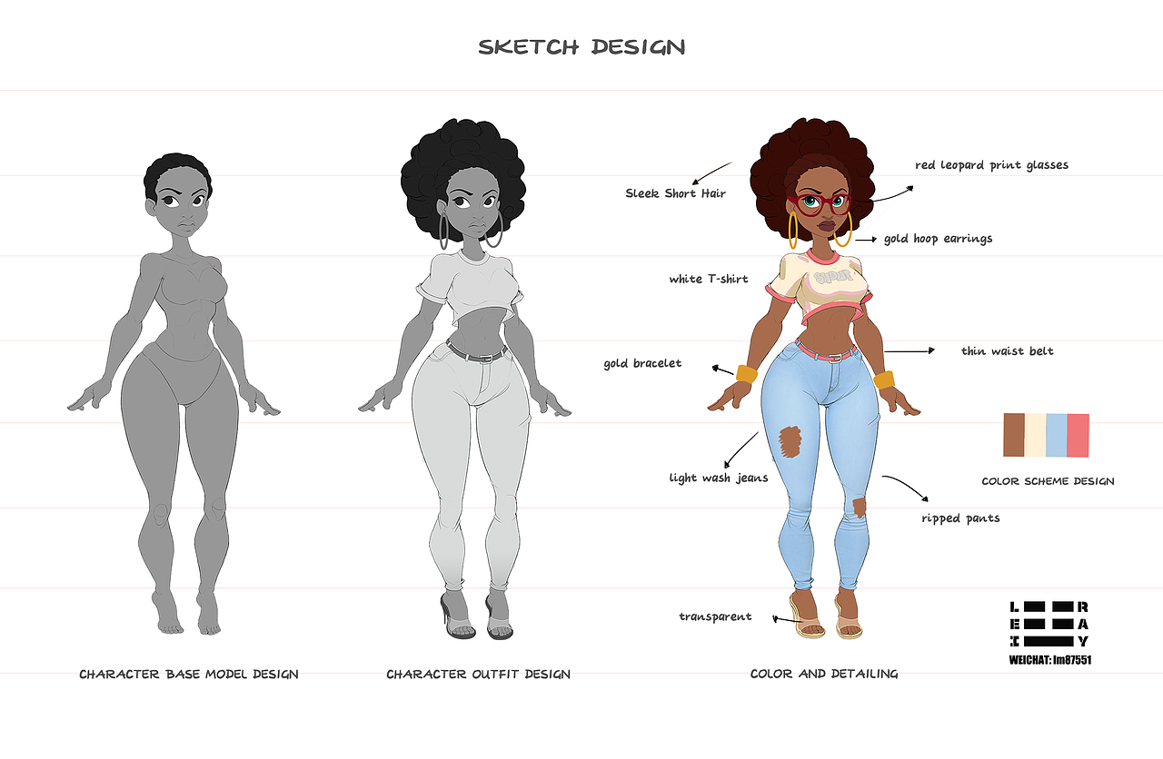 QUALITY LIFE （人物设计）（图ZMzQ0NjMzNDUy） - 游戏原画 - 站酷设计师Z611367015原创素材 - 站酷ZCOOL