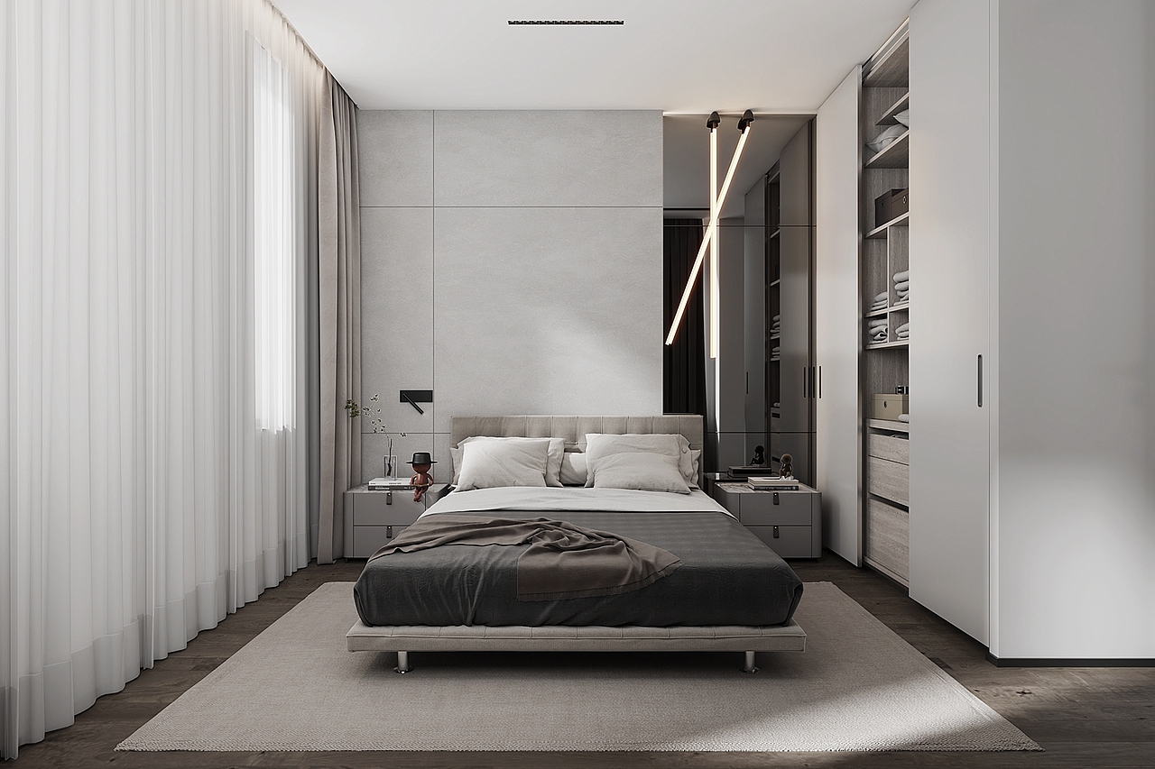 现代简约小别野（图ZMzE0MjgzMDA0） - 家装设计 - 站酷设计师简狄设计事务所原创素材 - 站酷ZCOOL