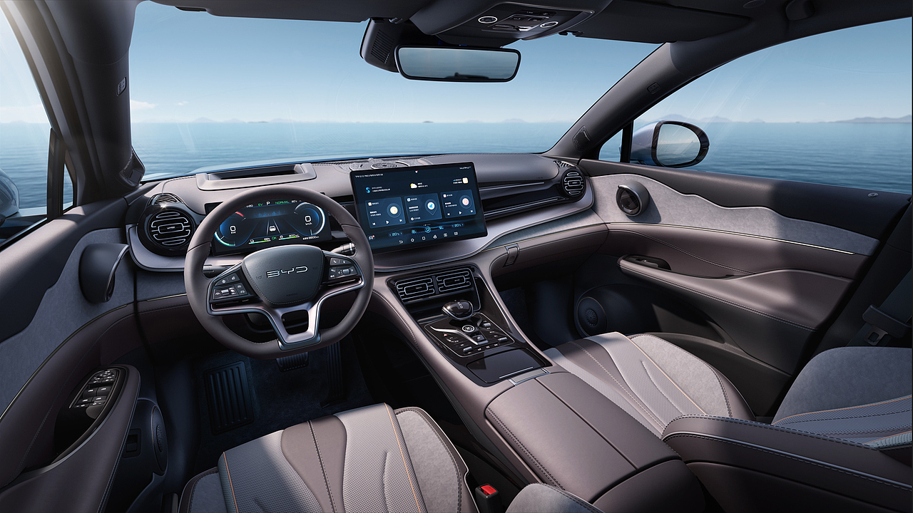 CGI - 比亚迪 - 护卫舰07【内饰】